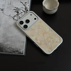 Vintage Eastern Floral Tempered Glass Phone Case-NS