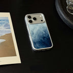 Luxury Wind and Wave Tempered Glass Phone Case-CHO