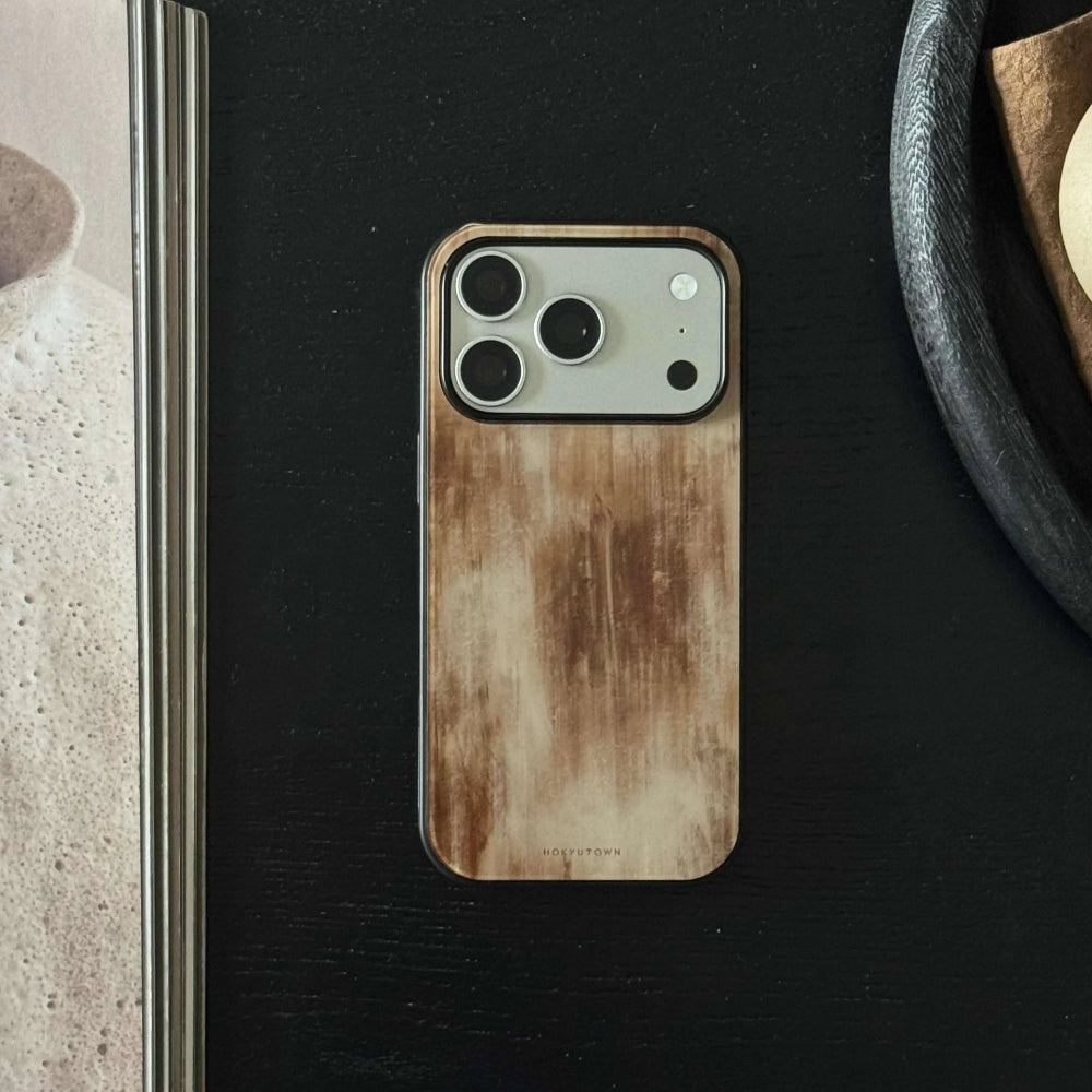Antique Ceramic Textures Tempered Glass Phone Case-CHO