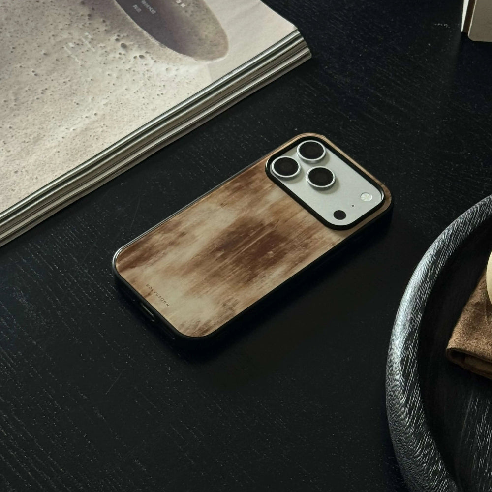 Antique Ceramic Textures Tempered Glass Phone Case-CHO