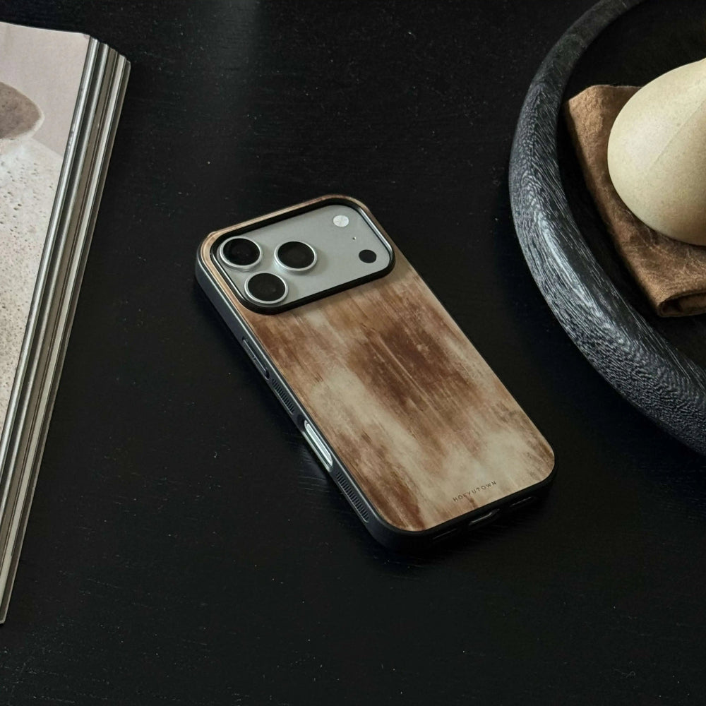Antique Ceramic Textures Tempered Glass Phone Case-CHO
