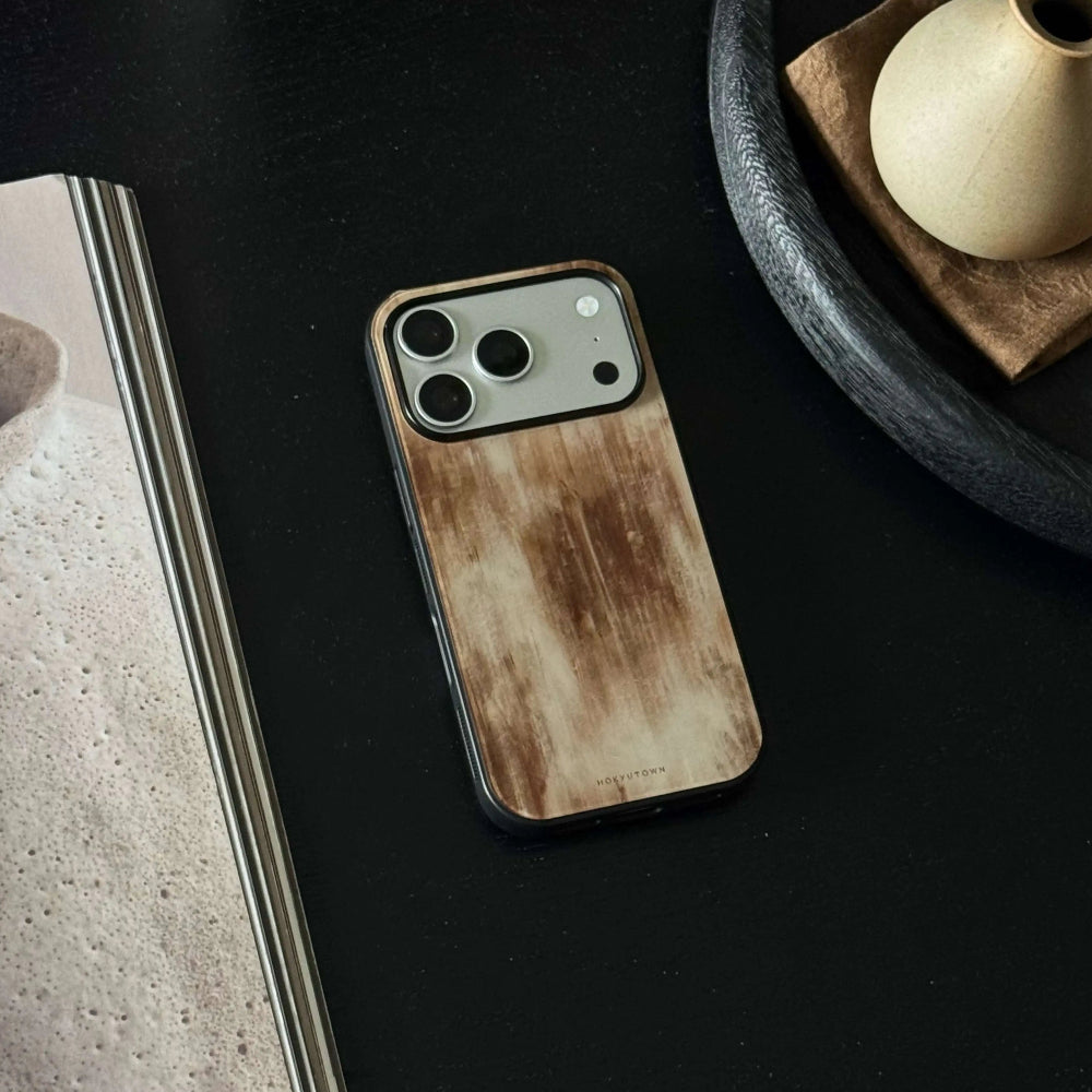 Antique Ceramic Textures Tempered Glass Phone Case-CHO