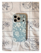 Vintage French White Rose IMD Phone Case-YSH