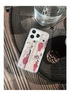 Chinoiserie Calligraphy Ink Art & Vase Print IMD Phone Case-YSH
