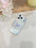 Soft Floral & Purple Butterfly IMD Phone Case-YSH