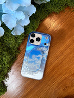 Artistic Moon in Blue Night Gradient IMD Phone Case-YSH