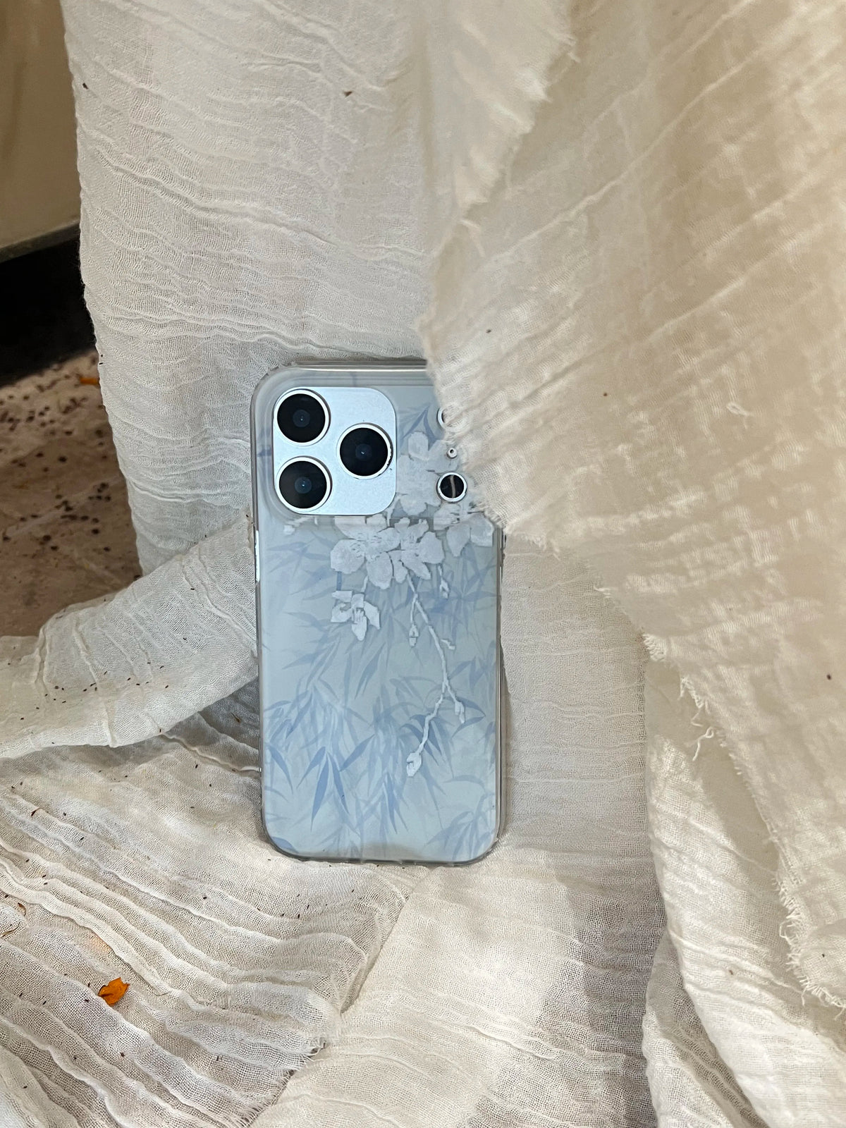 Minimalist Ink Bamboo & Floral Phone Case-YSH002IMD