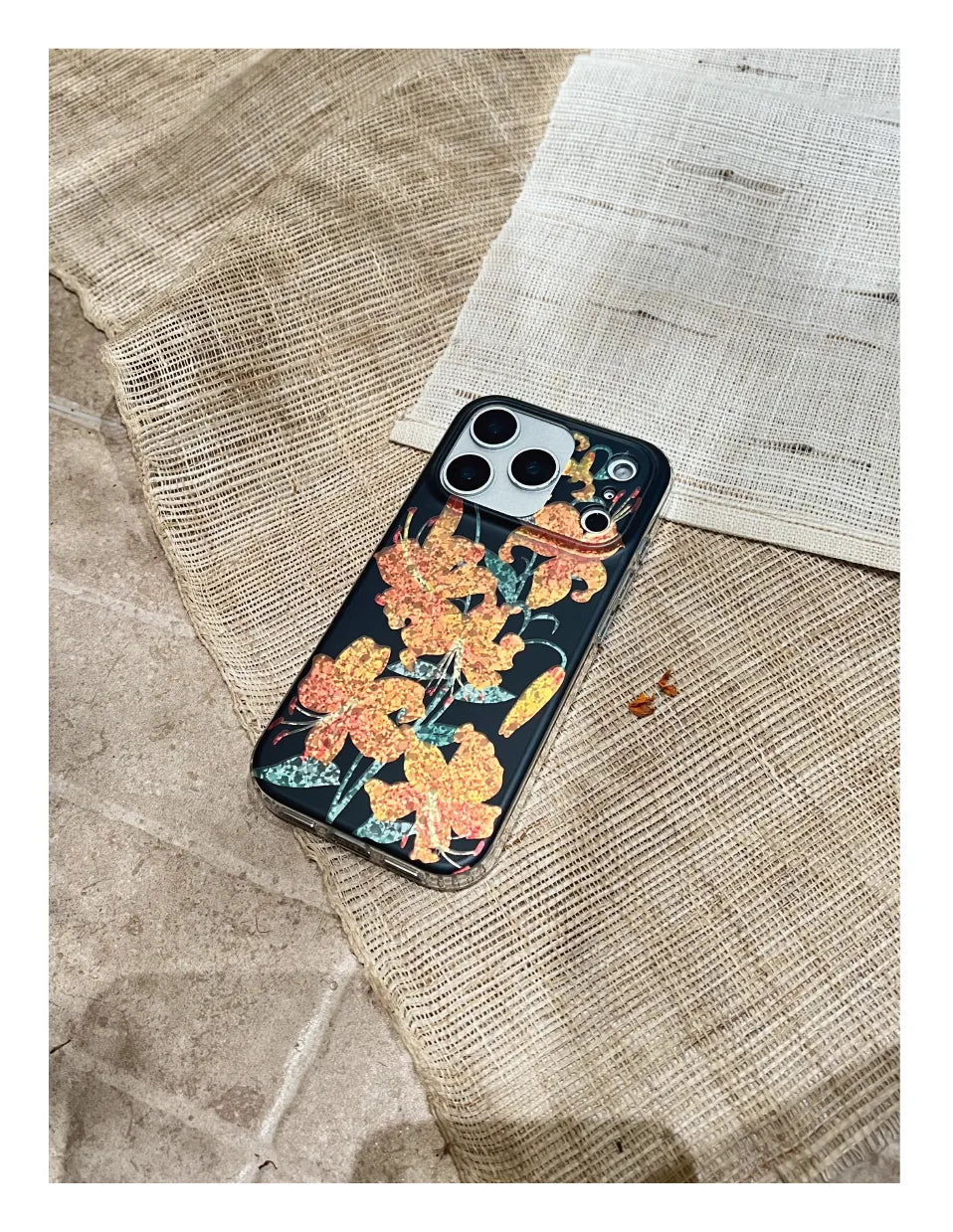Orange Lily Phone Case-YSH003IMD