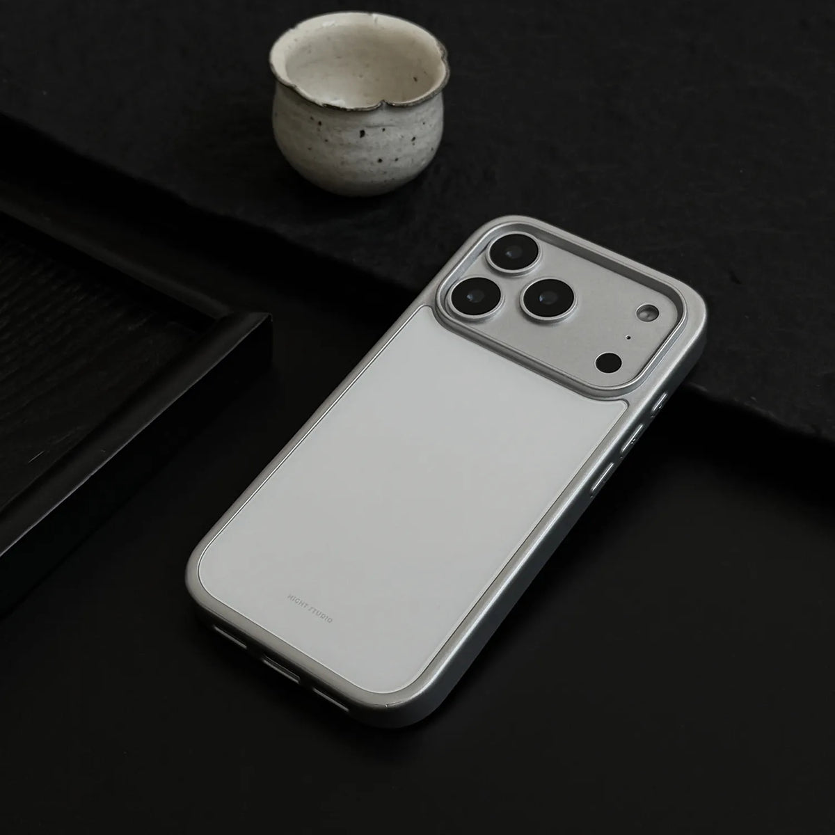 Ceramic White Phone Case-NS004G