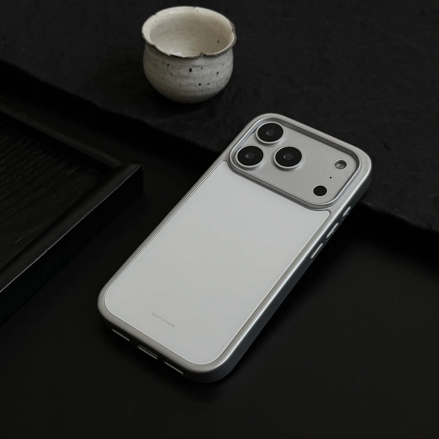 Ceramic White Phone Case-NS004G