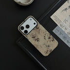 Autumn Ink Flower Phone Case-NS002G