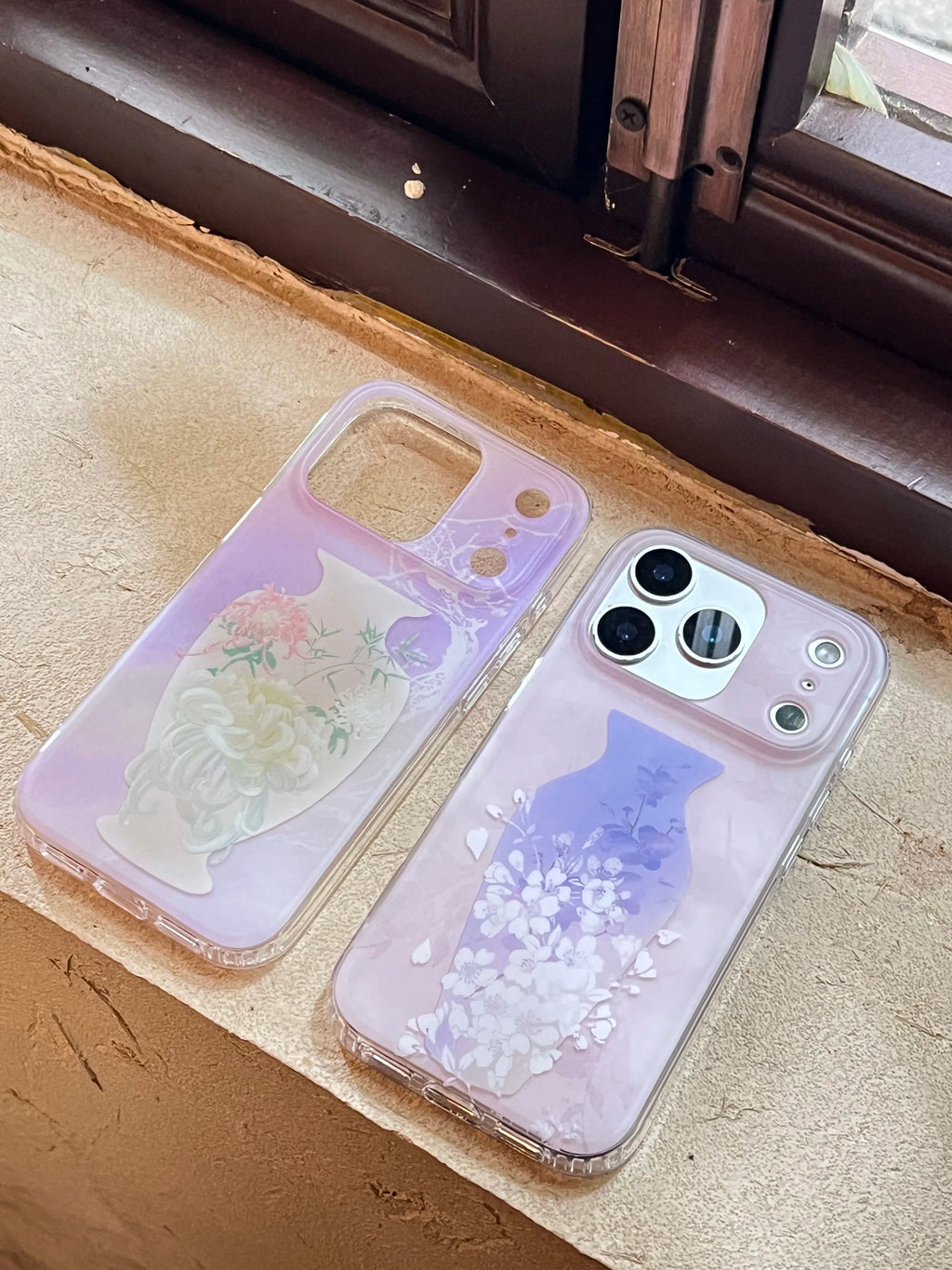 Floral & Porcelain Vase Phone Case-YSH010IMD