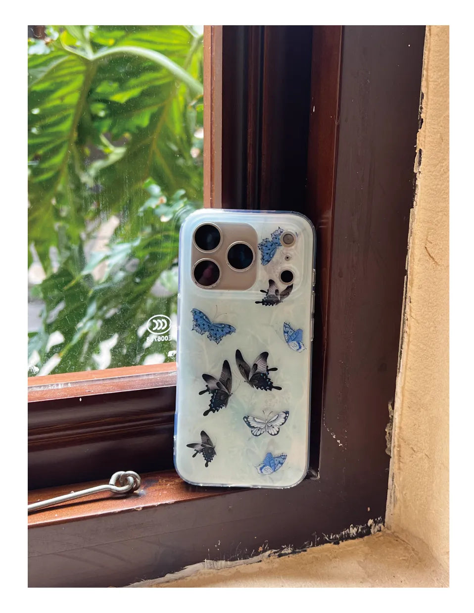 Ink Blue Butterfly Phone Case-YSH021IMD