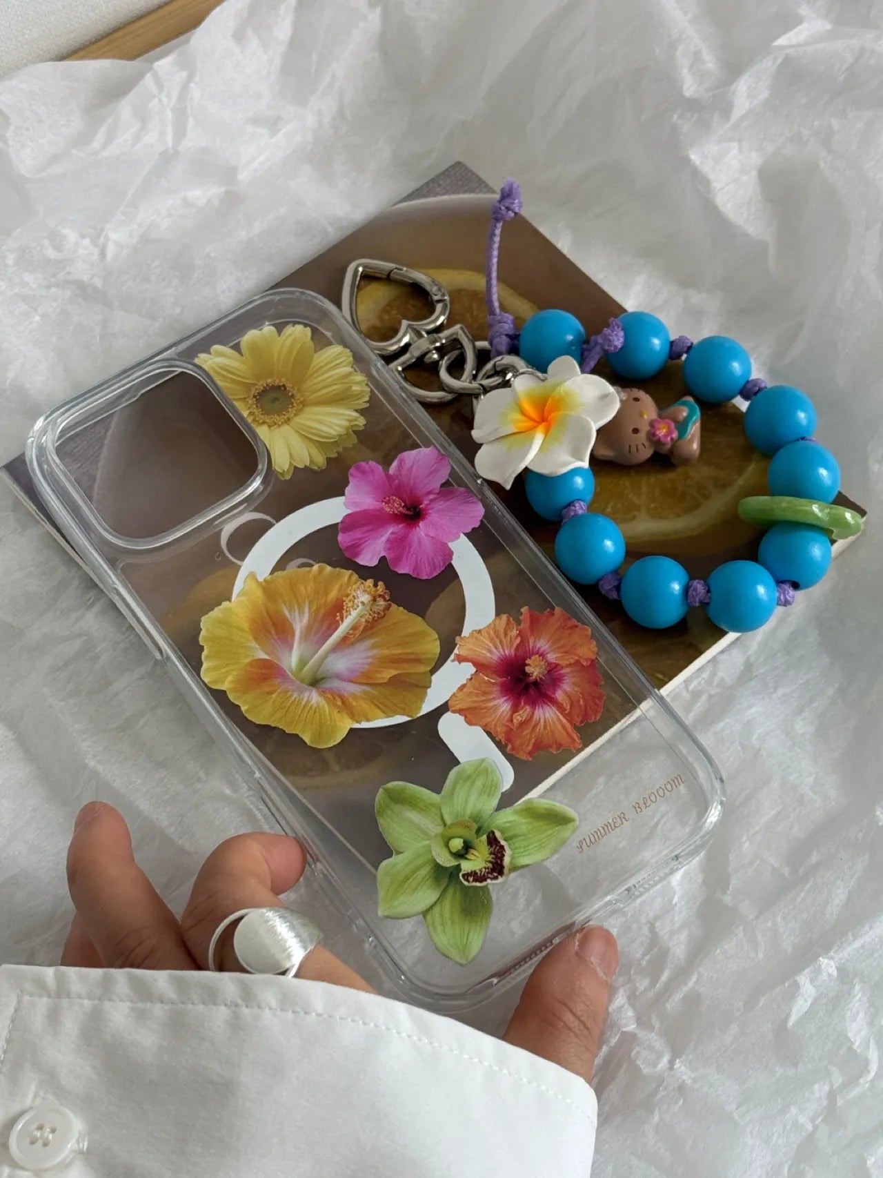 Holiday Floral Magnetic Phone Case - SB, MagSafe