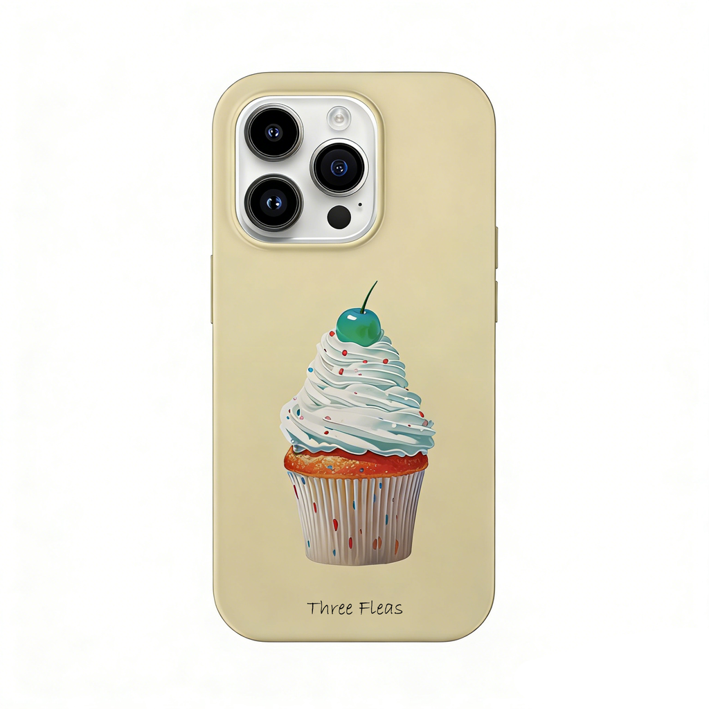 Artistic Cupcake Phone Case Double-layer Film Print