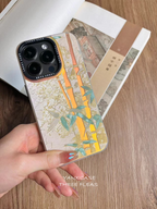 Chinoiserie Verdant Bamboo Laser Metallic Phone Case-YX