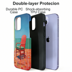 Artistic David's Chair Phone Case Double-layer Film Print