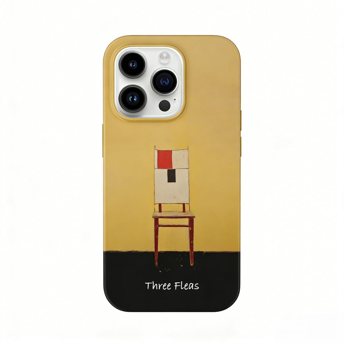 Artistic Minimalist Chair Phone Case Double-layer Film Print