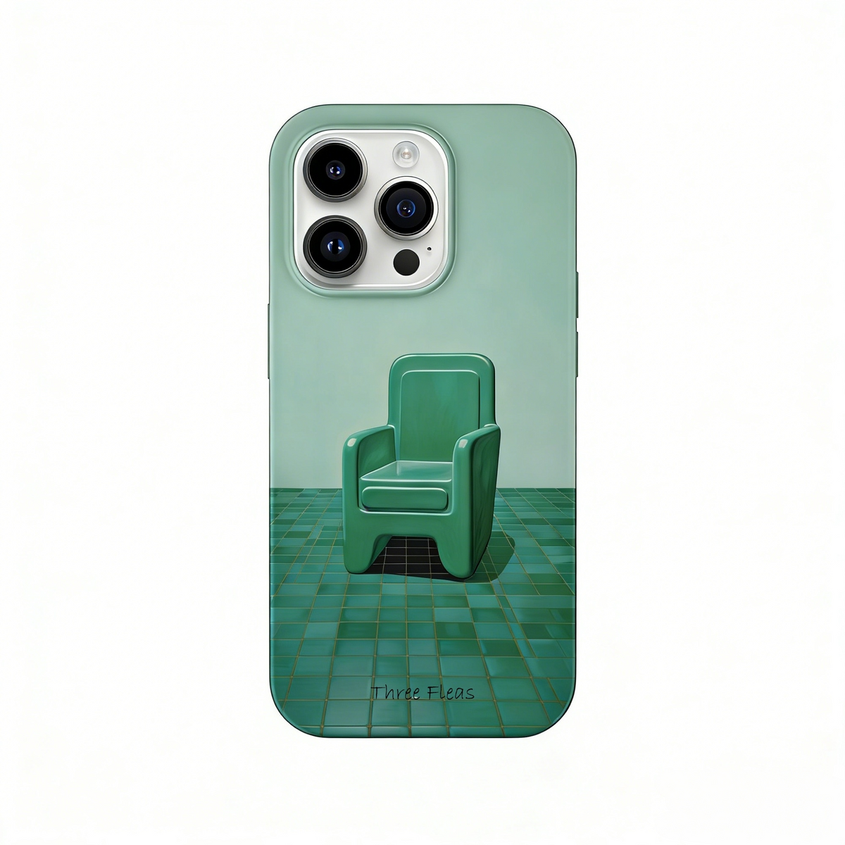 Artistic Surrealism Armchair Phone Case Double-layer Film Print