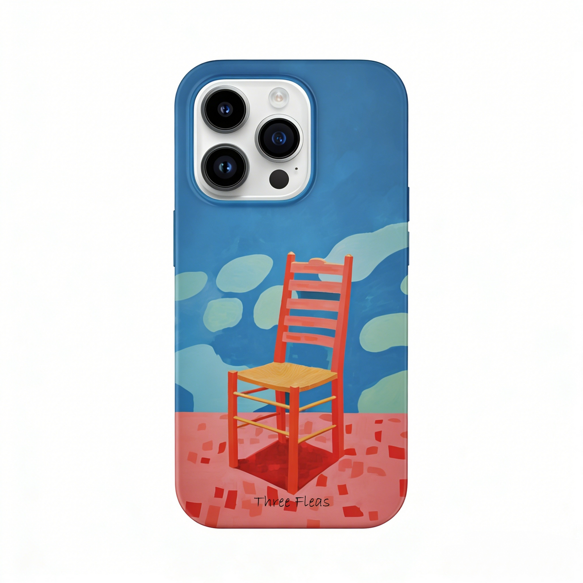Van Gogh Inspired Artistic Chair Phone Case Double-layer Film Print