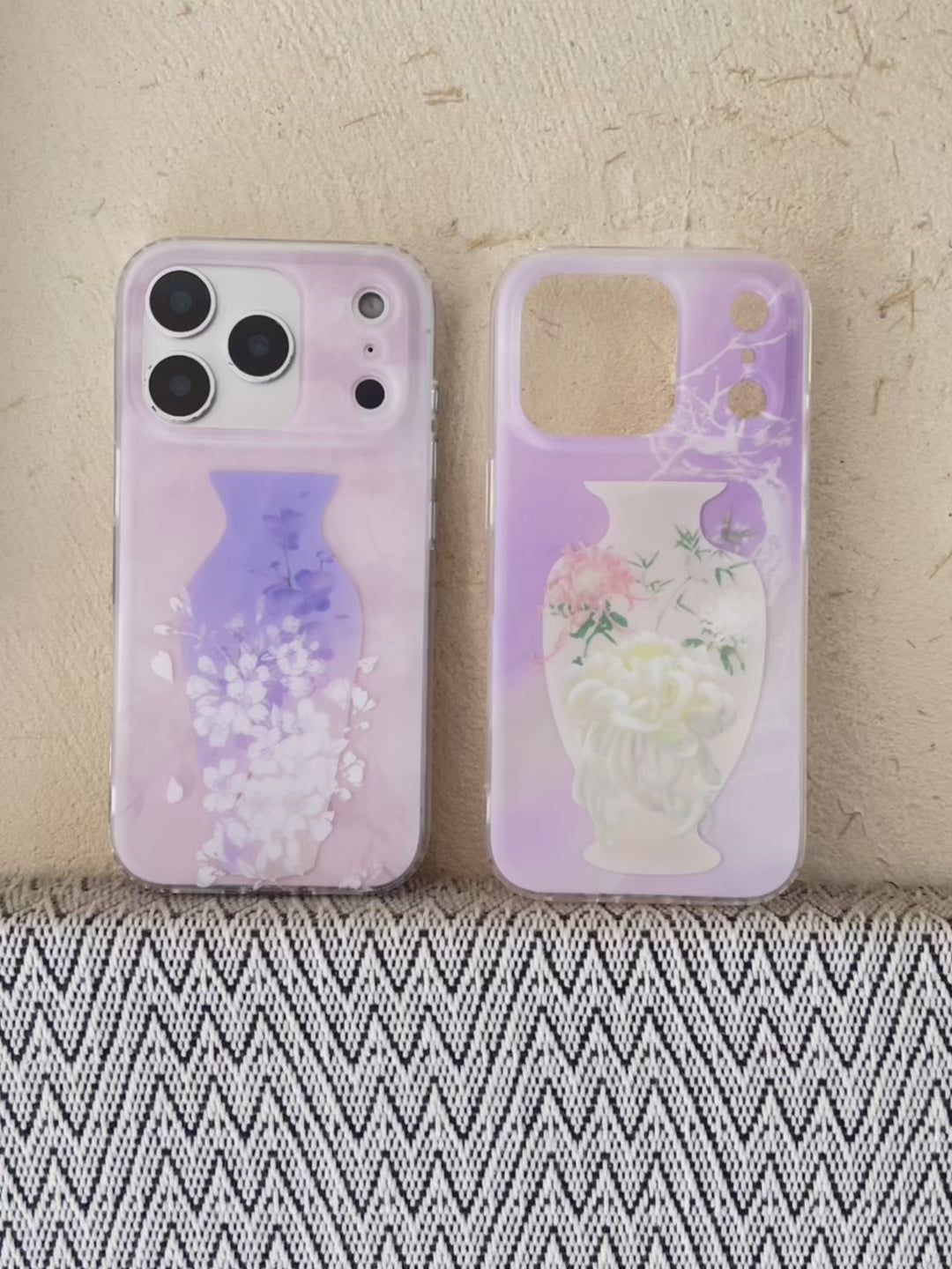 Floral & Porcelain Vase Phone Case-YSH010IMD