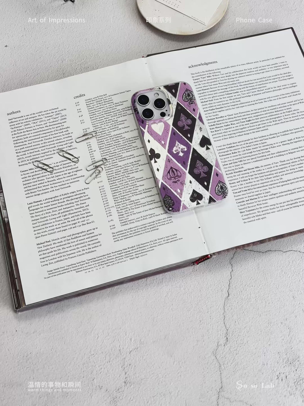 Artistic Metallic Luster Card Game Phone Case Poker IMD-SSL