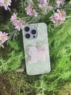 Artistic Floral Horse IMD Phone Case-YSH