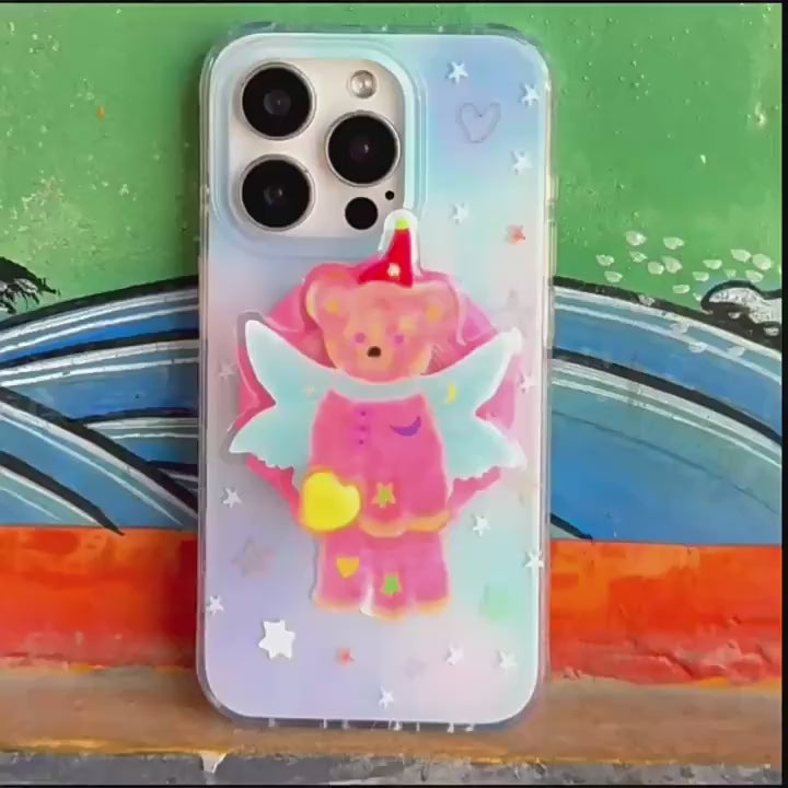 Fairytale Christmas Bear IMD Phone Case with MagSafe-SATP