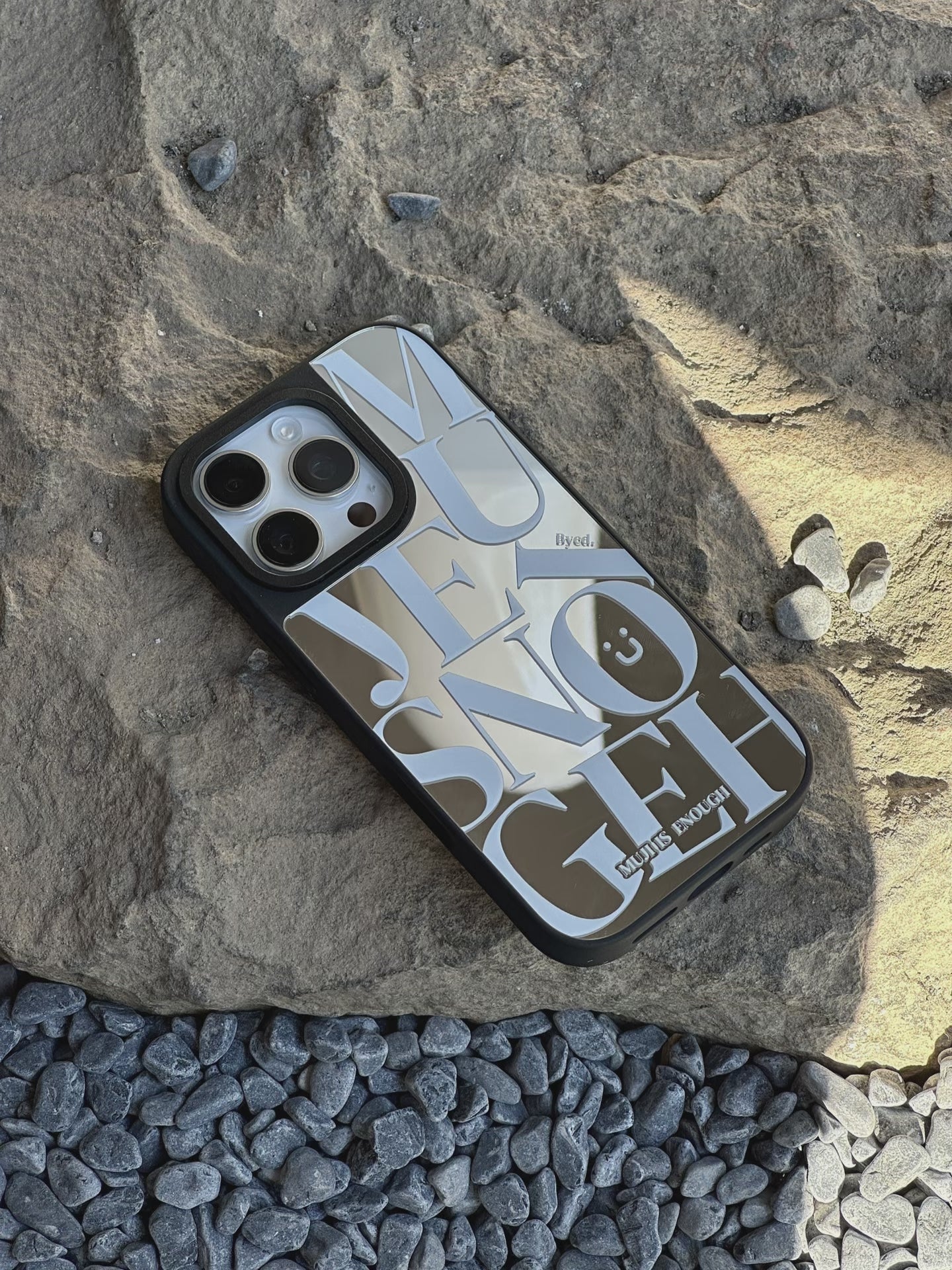 Mirror Letter Phone Case Phone Case-BC004PC