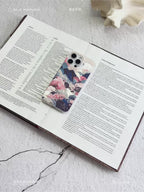 Artistic Metallic Luster Ukiyo-e Phone Case IMD-SSL