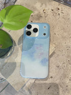 Abstract Floral Print Phone Case-YSH008IMD