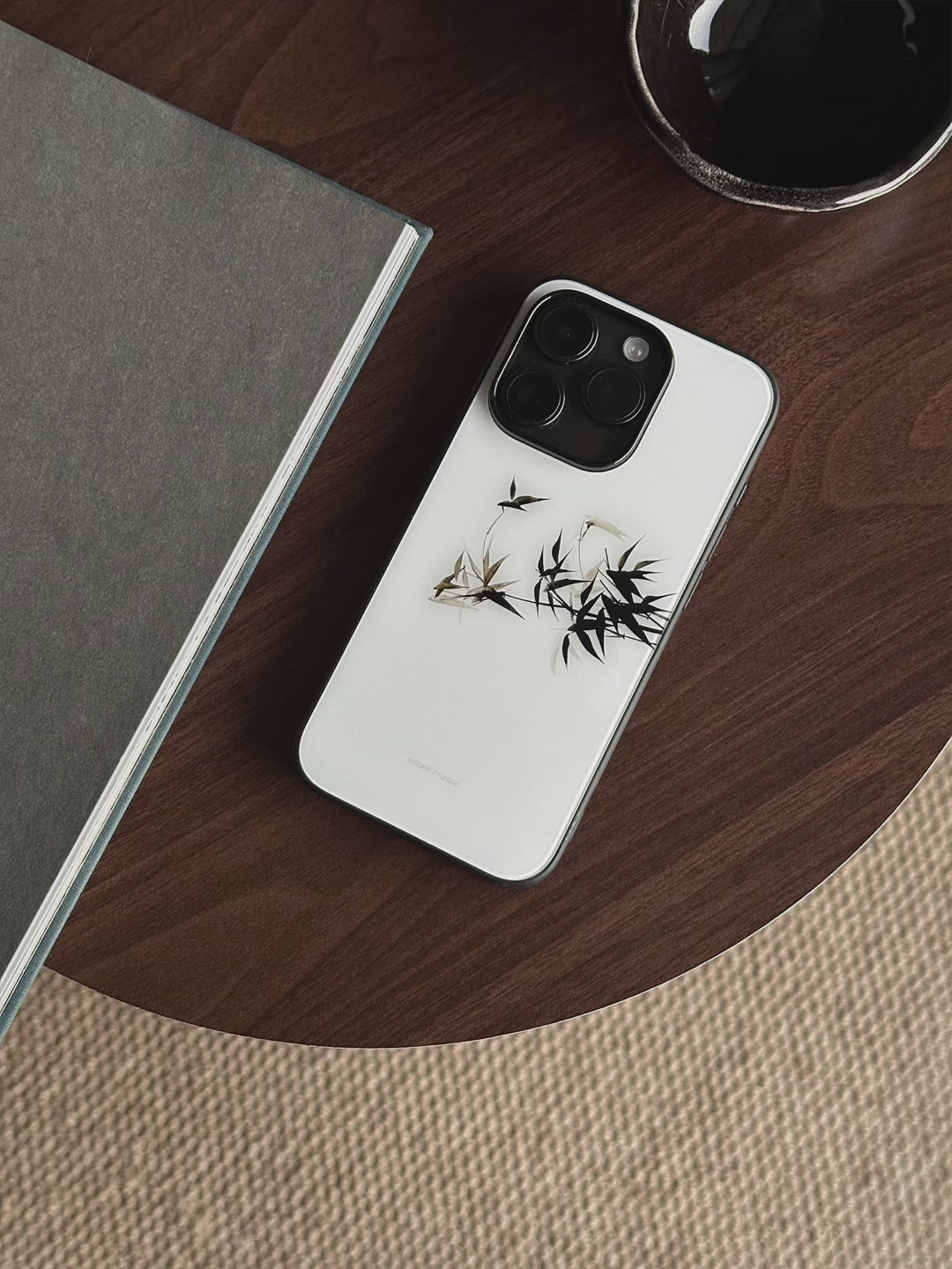 Minimalist Ink Bamboo Phone Case-NS033G