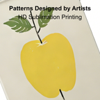 Artistic Yellow Apple Phone Case Double-layer Film Print
